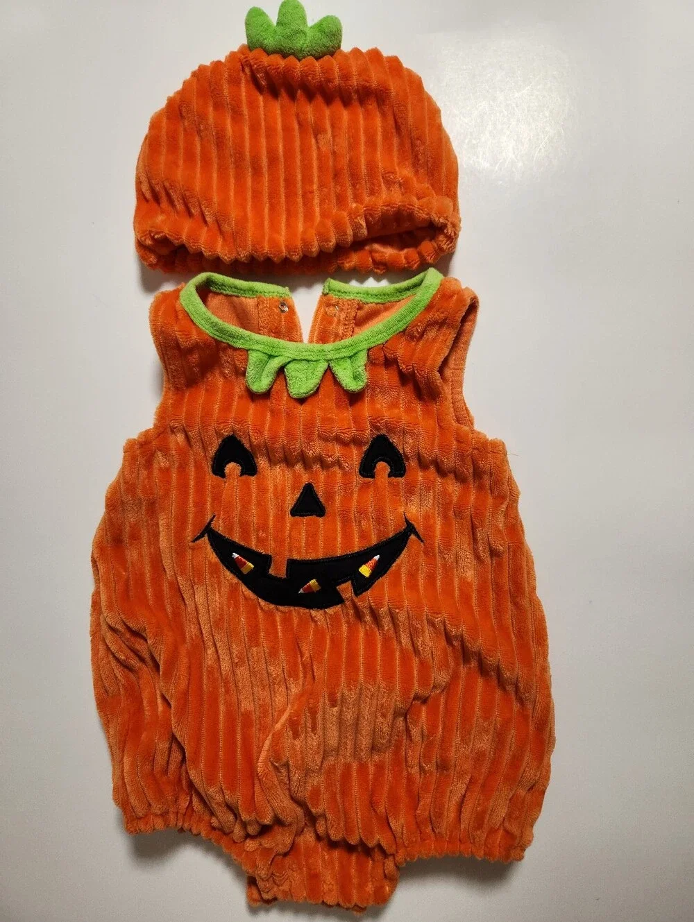 24 Months Baby Pumpkin Costume Outfit 2 Piece Set